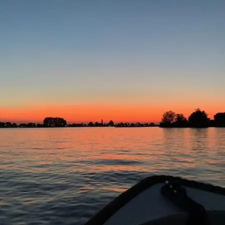 At The Water, Fire Place, Boat And Sup Rent, Near Amsterdam * Aalsmeer