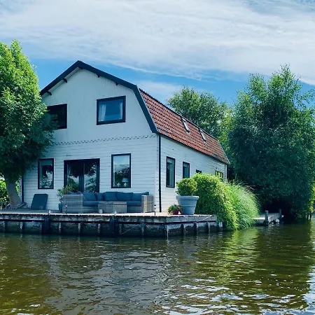 At The Water, Fire Place, Boat And Sup Rent, Near Amsterdam بيت للعطل آلسمير