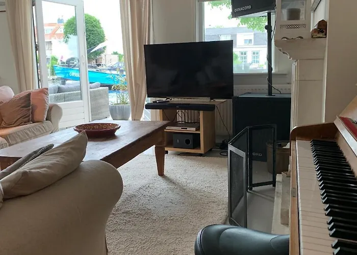 At The Water, Fire Place, Boat And Sup Rent, Near Amsterdam Aalsmeer