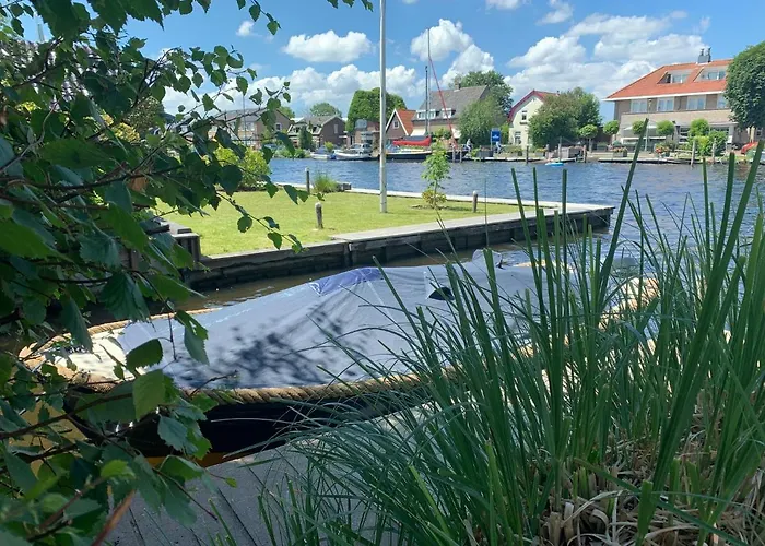 At The Water, Fire Place, Boat And Sup Rent, Near Amsterdam