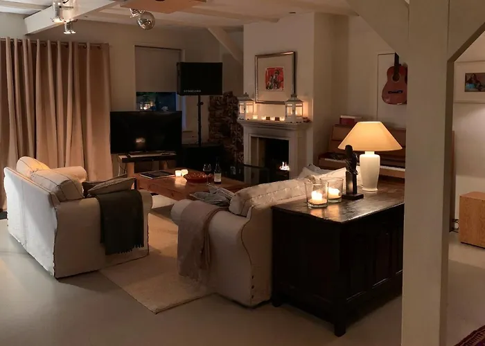 At The Water, Fire Place, Boat And Sup Rent, Near Amsterdam *