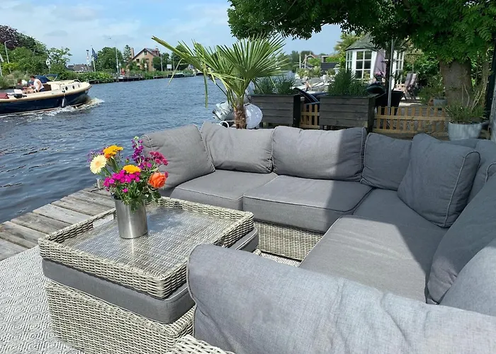 At The Water, Fire Place, Boat And Sup Rent, Near Amsterdam Aalsmeer