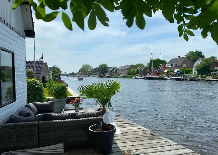 At The Water, Fire Place, Boat And Sup Rent, Near Amsterdam Vakantiehuis Aalsmeer