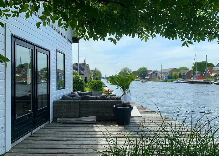 At The Water, Fire Place, Boat And Sup Rent, Near Amsterdam *