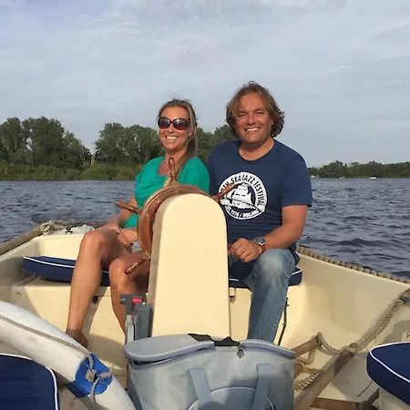 At The Water, Fire Place, Boat And Sup Rent, Near Amsterdam بيت للعطل آلسمير